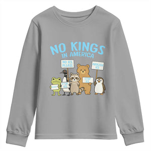 Funny Protest Animals Abolish Ice Youth Sweatshirt Minneapolis USA Support Gift TS12 Sport Gray Print Your Wear