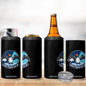Can Not Tread On Us 4 in 1 Can Cooler Tumbler Common Loon No Ice Please TS12 Print Your Wear