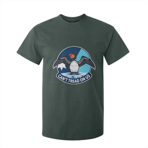 Can Not Tread On Us T Shirt For Kid Common Loon No Ice Please TS12 Dark Forest Green Print Your Wear