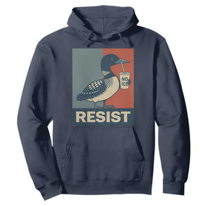 Funny Minnesota Common Loon Hoodie No Ice Please TS12 Navy Print Your Wear