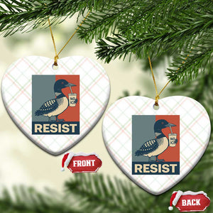 Funny Minnesota Common Loon Ceramic Ornament No Ice Please TS12 Print Your Wear