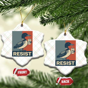 Funny Minnesota Common Loon Ceramic Ornament No Ice Please TS12 Print Your Wear