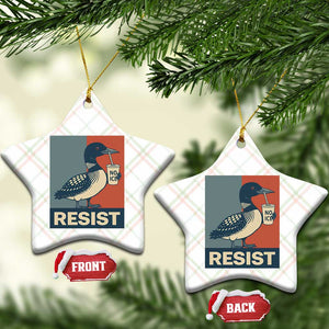 Funny Minnesota Common Loon Ceramic Ornament No Ice Please TS12 Print Your Wear