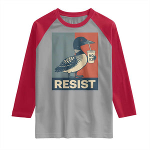 Funny Minnesota Common Loon Raglan Shirt No Ice Please TS12 Sport Gray Red Print Your Wear