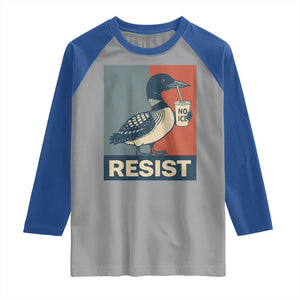 Funny Minnesota Common Loon Raglan Shirt No Ice Please TS12 Sport Gray Royal Print Your Wear