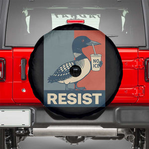 Funny Minnesota Common Loon Spare Tire Cover No Ice Please TS12 Black Print Your Wear