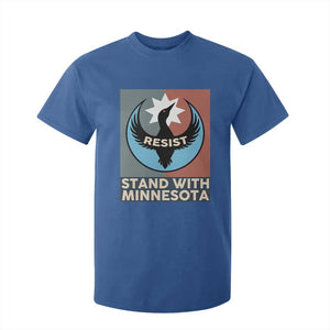 Stand With Minnesota T Shirt For Kid Common Loon Pride Support TS12 Royal Blue Print Your Wear