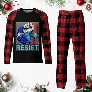 Minnesota Resist Ice Out Plaid Pajama Set MM Support Gift TS12 Buffalo Plaid Print Your Wear