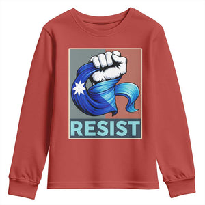 Minnesota Resist Ice Out Youth Sweatshirt MM Support Gift TS12 Red Print Your Wear