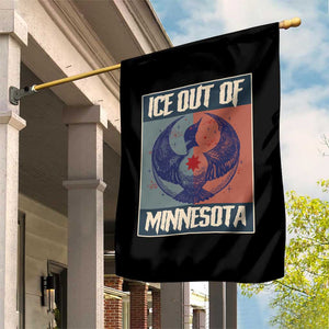Ice Out Of Minnesota Garden Flag Social Justice Solidarity TS12 Print Your Wear