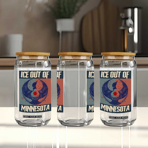Ice Out Of Minnesota Glass Can Social Justice Solidarity TS12 Print Your Wear