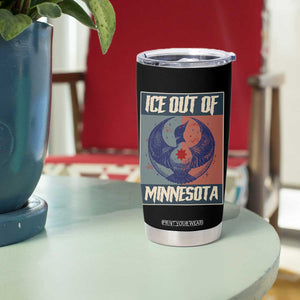 Ice Out Of Minnesota Tumbler Cup Social Justice Solidarity TS12 Print Your Wear