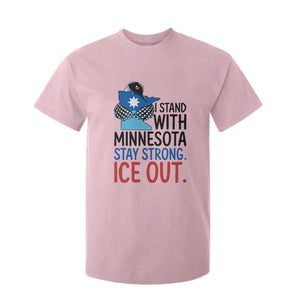 Minnesota Pride Common Loon T Shirt For Kid Stand With Minnesota Ice Out TS12 Light Pink Print Your Wear