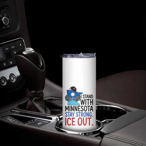 Minnesota Pride Common Loon Skinny Tumbler Stand With Minnesota Ice Out TS12 Print Your Wear