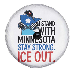 Minnesota Pride Common Loon Spare Tire Cover Stand With Minnesota Ice Out TS12 Print Your Wear