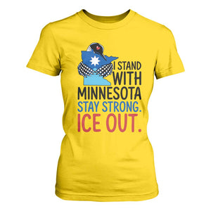 Minnesota Pride Common Loon T Shirt For Women Stand With Minnesota Ice Out TS12 Daisy Print Your Wear