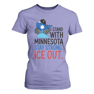 Minnesota Pride Common Loon T Shirt For Women Stand With Minnesota Ice Out TS12 Violet Print Your Wear