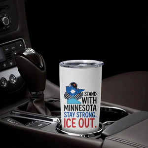 Minnesota Pride Common Loon Tumbler Cup Stand With Minnesota Ice Out TS12 Print Your Wear