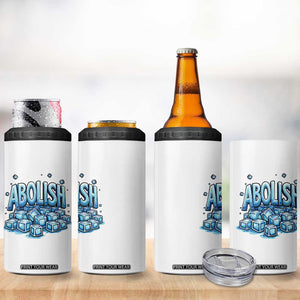 Abolish Ice 4 in 1 Can Cooler Tumbler Minnesota Resistance Protest TS12 Print Your Wear