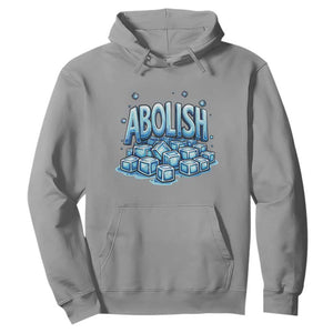Abolish Ice Hoodie Minnesota Resistance Protest TS12 Sport Gray Print Your Wear