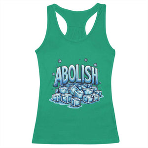 Abolish Ice Racerback Tank Top Minnesota Resistance Protest TS12 Irish Green Print Your Wear