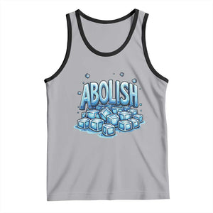 Abolish Ice Tank Top Minnesota Resistance Protest TS12 Athletic Heather Black Print Your Wear