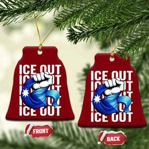 Minnesota Ice Out Ceramic Ornament Anti Ice Movement Protest TS12 Print Your Wear
