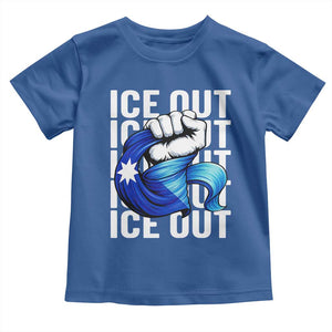 Minnesota Ice Out Toddler T Shirt Anti Ice Movement Protest TS12 Royal Blue Print Your Wear
