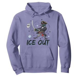 Funny Pirate Common Loon Minnesota Defends Abolish Ice Hoodie TS12 Violet Print Your Wear