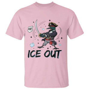 Funny Pirate Common Loon Minnesota Defends Abolish Ice T Shirt TS12 Light Pink Print Your Wear