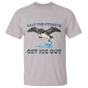 Minnesota Loon Salt The Streets Get Ice Out T Shirt TS12 Ice Gray Print Your Wear
