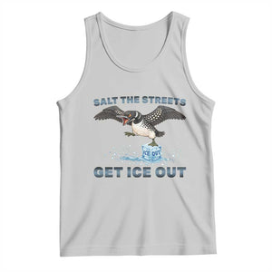 Minnesota Loon Salt The Streets Get Ice Out Tank Top TS12 Ash Print Your Wear