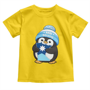 MN Strong Cute Penguin Toddler T Shirt Minnesota State Pride Gift TS12 Daisy Print Your Wear