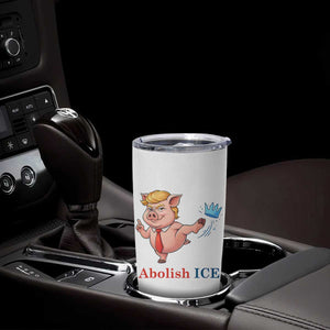 Protest Pig Kicking Icy Crown Tumbler Cup Political Humor Gift TS12 Print Your Wear