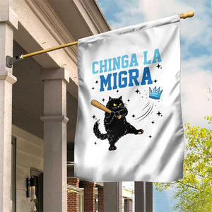 Chinga La Migra Garden Flag Funny Protest Cat Minneapolis Support Gift TS12 Print Your Wear