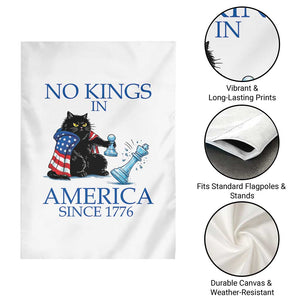 Funny Protest Chess Cat No Kings In America Garden Flag Political Humor Gift TS12 Print Your Wear