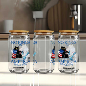 Funny Protest Chess Cat No Kings In America Glass Can Political Humor Gift TS12 Print Your Wear