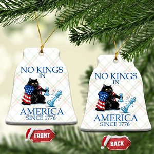 Funny Protest Chess Cat No Kings In America Ceramic Ornament Political Humor Gift TS12 Print Your Wear