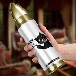 Funny Fck Ice Black Cat Bullet Tumbler Resist Minneapolis Political TS12 Print Your Wear