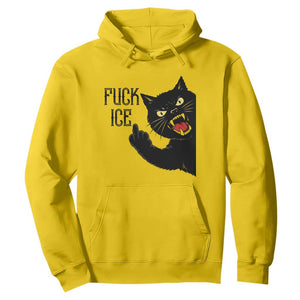 Funny Fck Ice Black Cat Hoodie Resist Minneapolis Political TS12 Daisy Print Your Wear