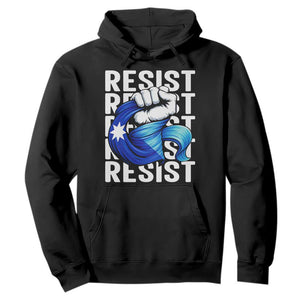 Minnesota Resist Ice Out Hoodie Support MN Anti Ice Movement TS12 Black Print Your Wear