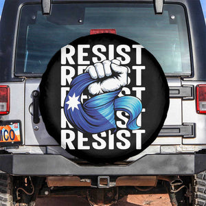 Minnesota Resist Ice Out Spare Tire Cover Support MN Anti Ice Movement TS12 No hole Black Print Your Wear
