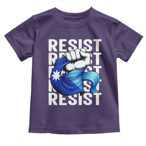 Minnesota Resist Ice Out Toddler T Shirt Support MN Anti Ice Movement TS12 Purple Print Your Wear