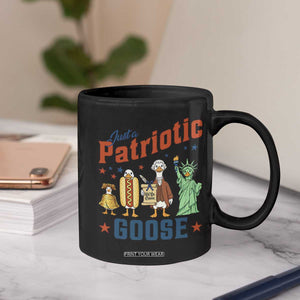 Just A Patriotic Goose Coffee Mug USA 250th Anniversary TS12 Print Your Wear