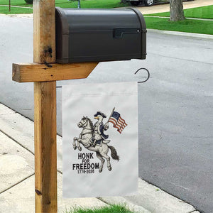 Funny Patriotic Goose Cowboy Garden Flag Honk For Freedom TS12 Print Your Wear