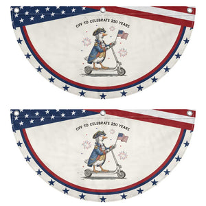 Funny Goose Patriotic Fan Flag Off To Celebrate 250 Years