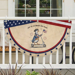 Funny Goose Patriotic Fan Flag Off To Celebrate 250 Years