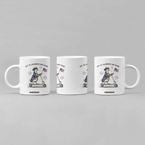 Funny Patriotic Goose Coffee Mug Off To Celebrate 250 Years TS12 Print Your Wear