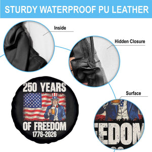 250 Years Of Freedom Spare Tire Cover Patriotic Uncle Sam TS12 Print Your Wear
