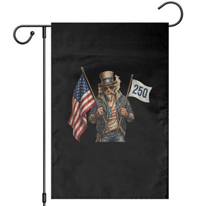 Patriotic Uncle Sam Celebrating 250 Years America Garden Flag TS12 Black Print Your Wear